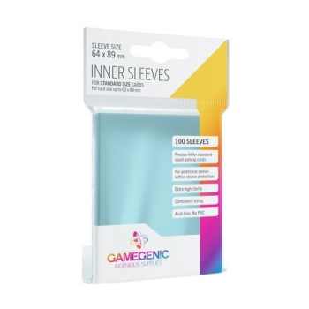 Gamegenic: Inner CCG Sleeves 64x89mm (100szt)